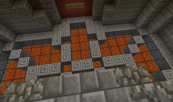 Floor of our spawn! Cool eh?